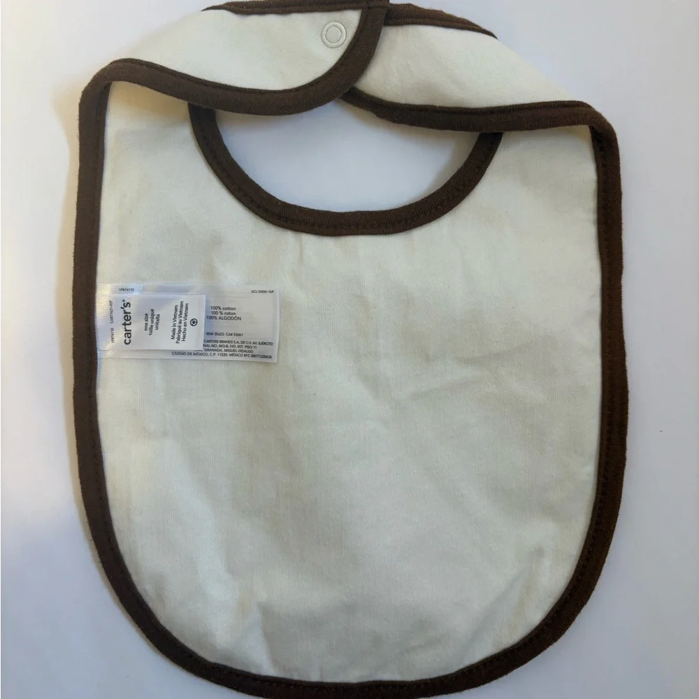 Carters Holiday Baby Bibs Thanksgiving Christmas Easter Halloween drool bib OS